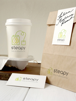 steapy brand identity